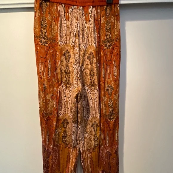 NWT Elie Tahari Silk Raj Wide-Leg Pants - Picture 5 of 5